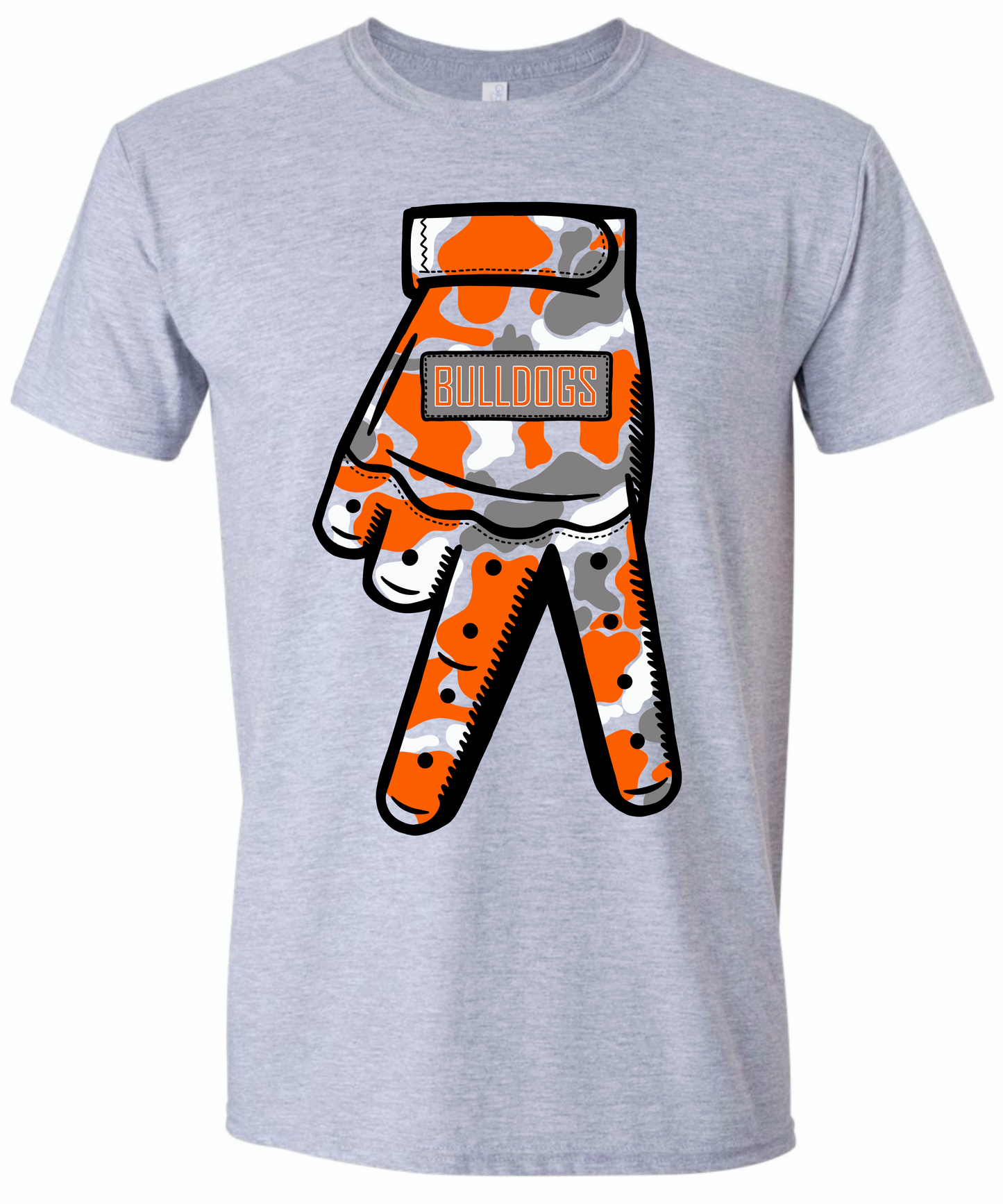 Batting glove Bulldog Baseball.