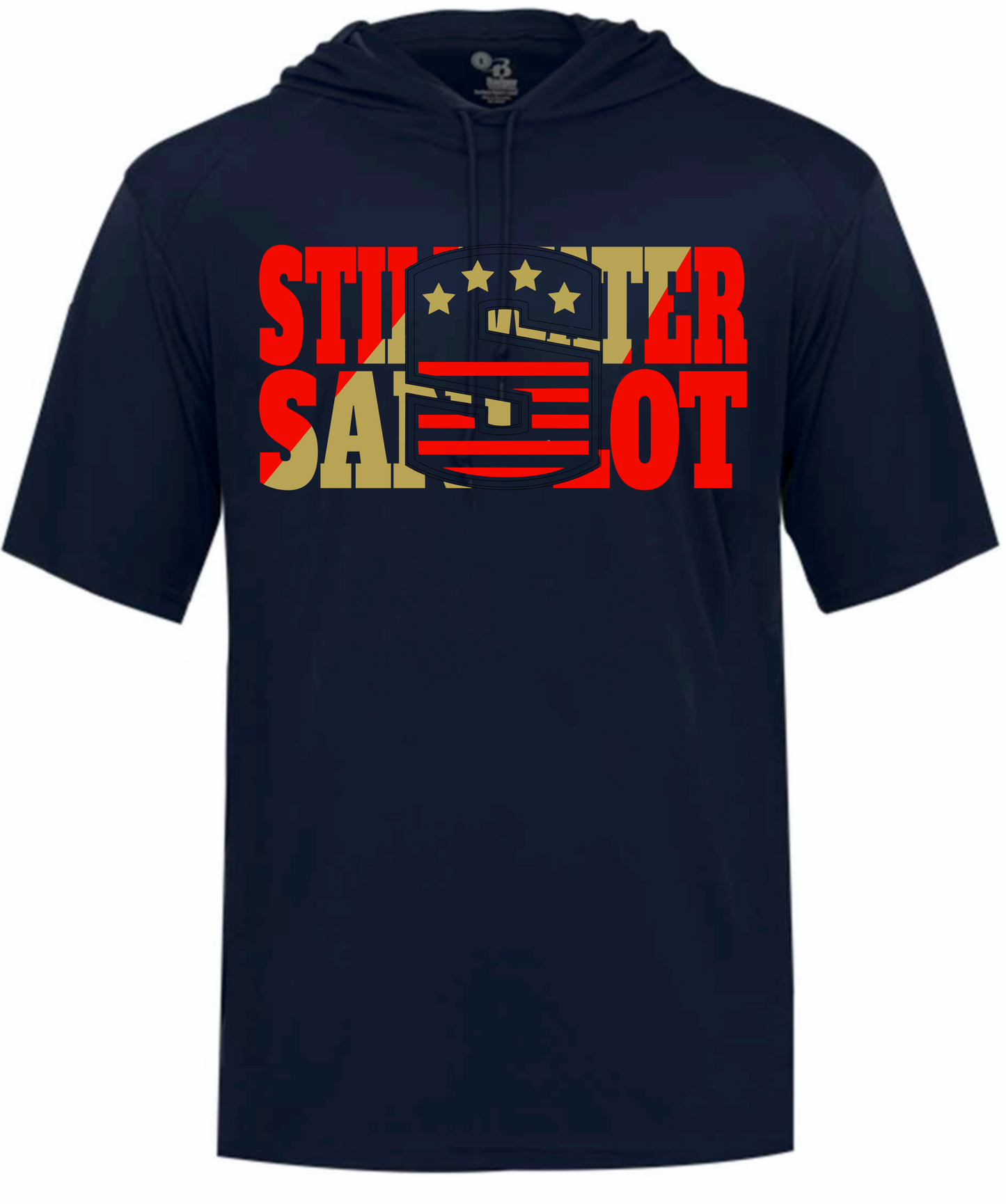 Split Stillwater Sandlot hooded t-shirt