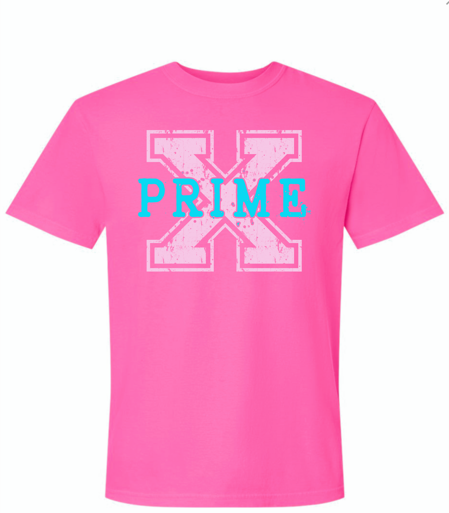 Comfort color monochrome hot pink X