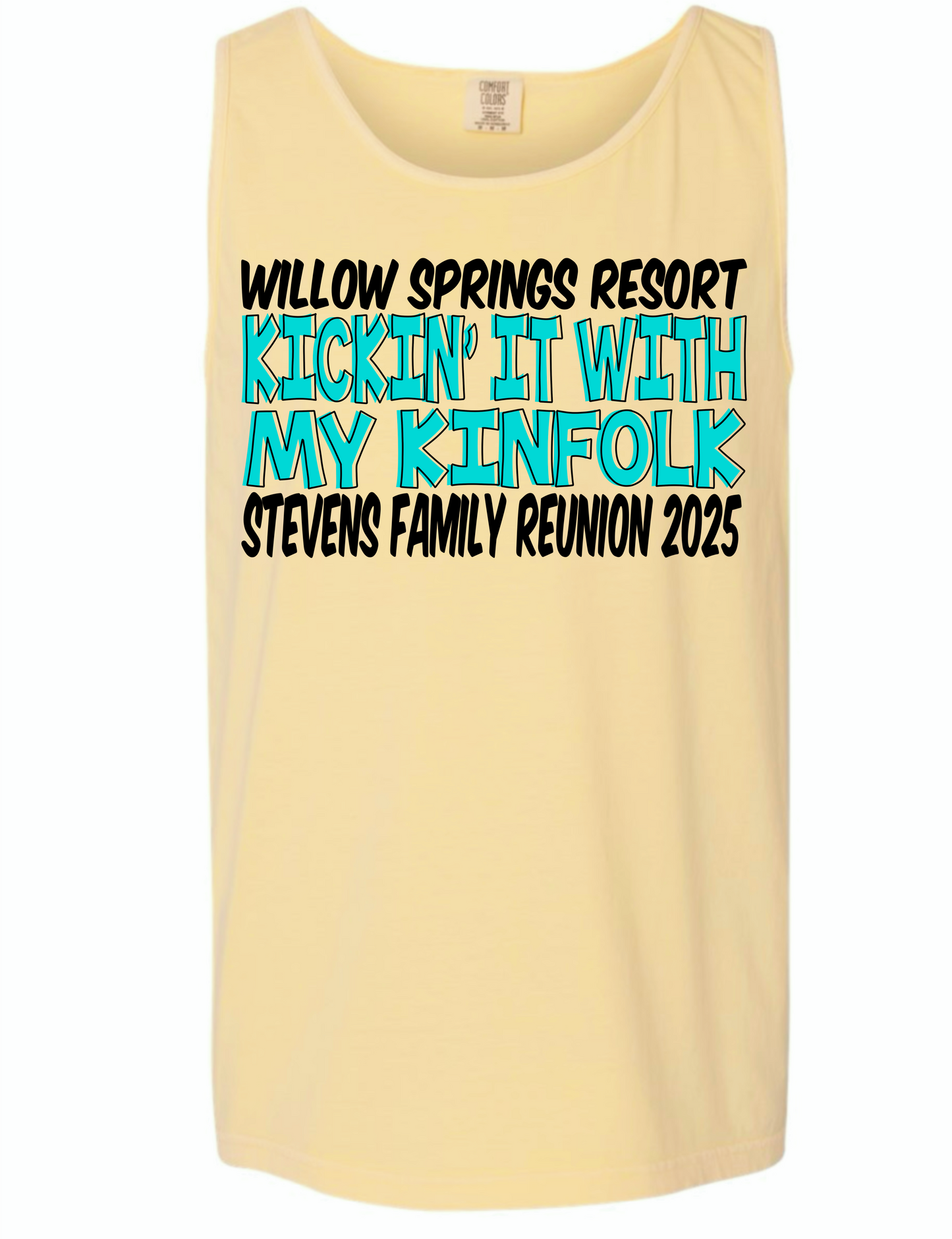 Stevens family reunion 2025 tank tops