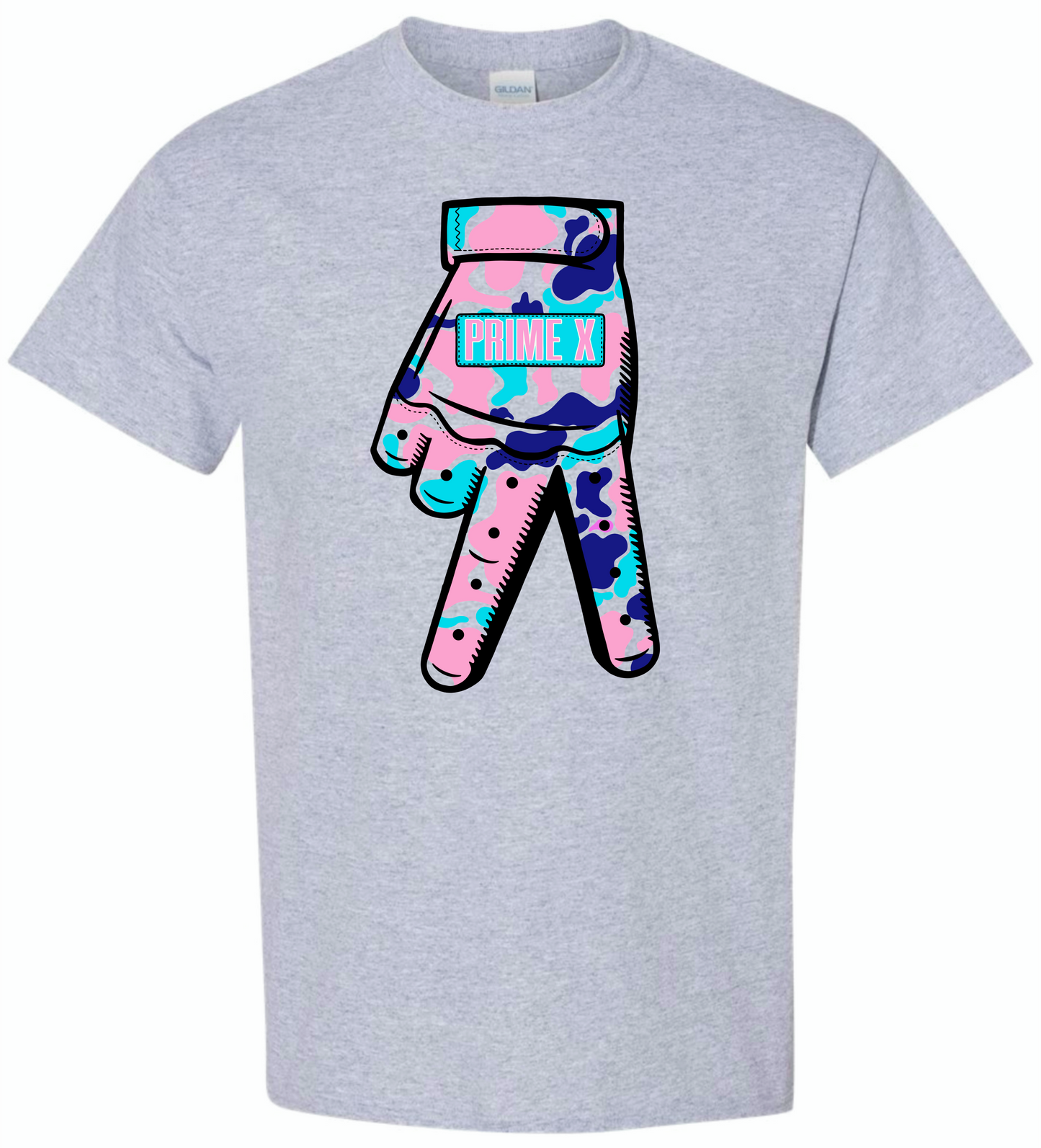 Bat glove sport grey