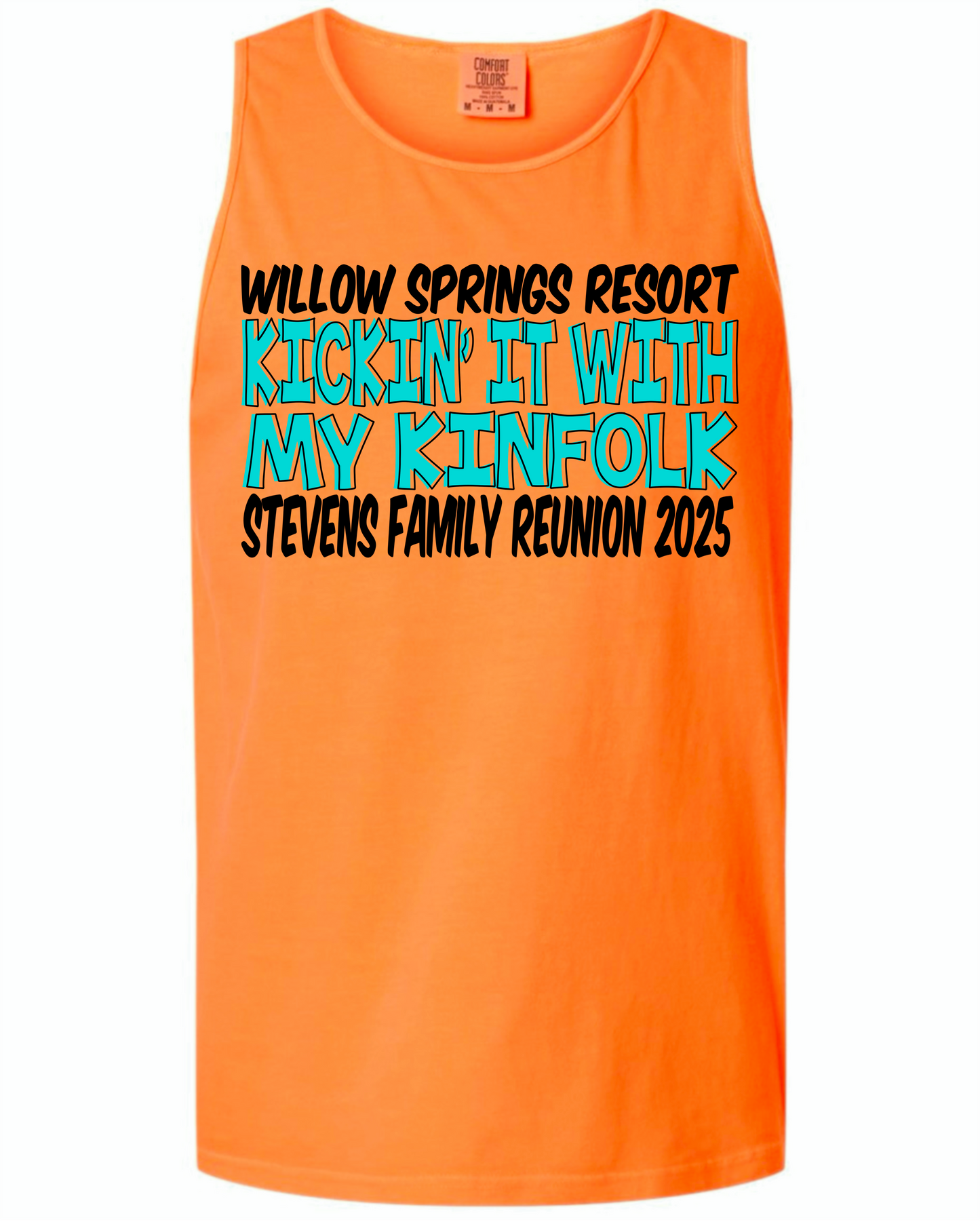 Stevens family reunion 2025 tank tops
