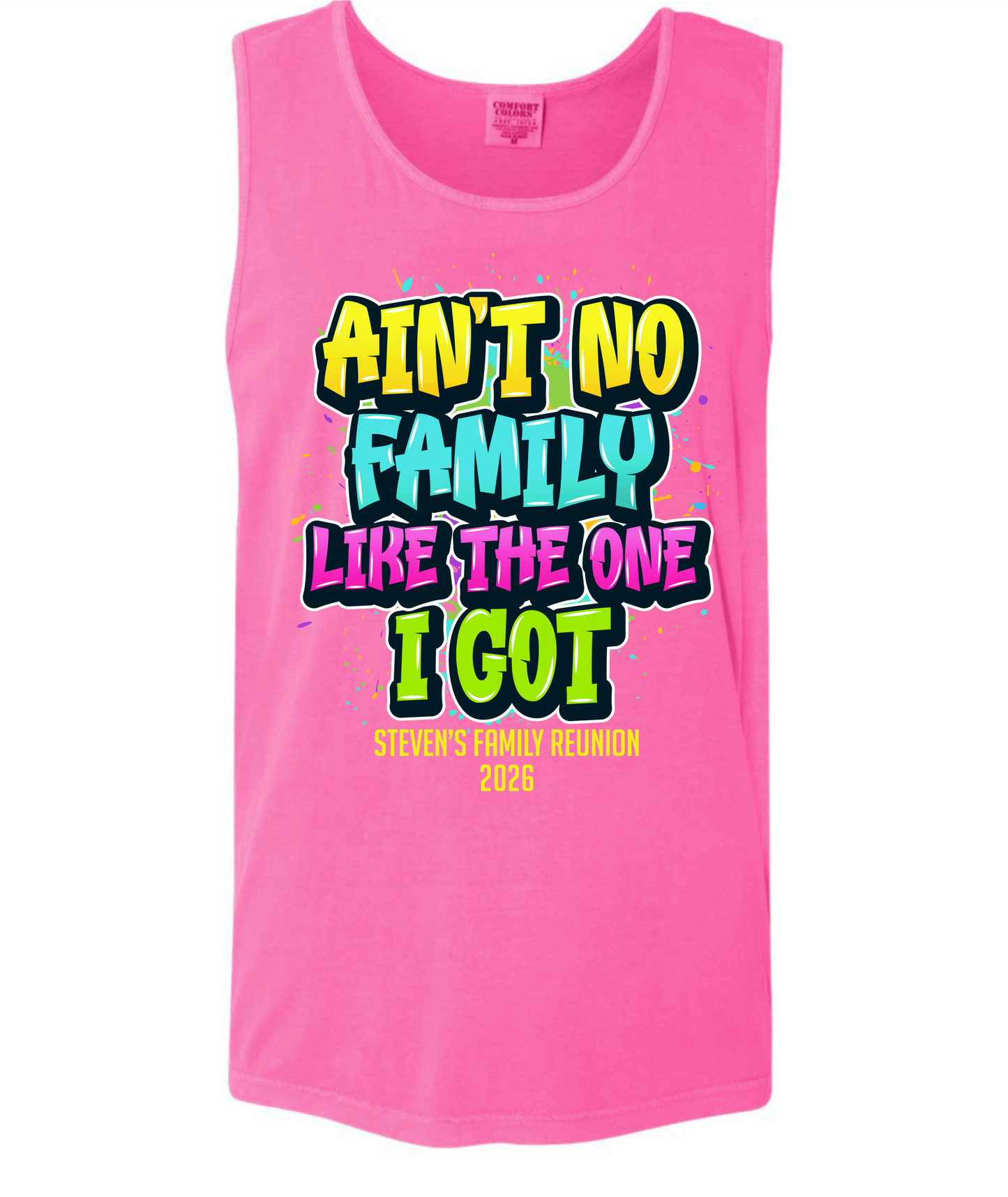 Steven’s Family Reunion tank top
