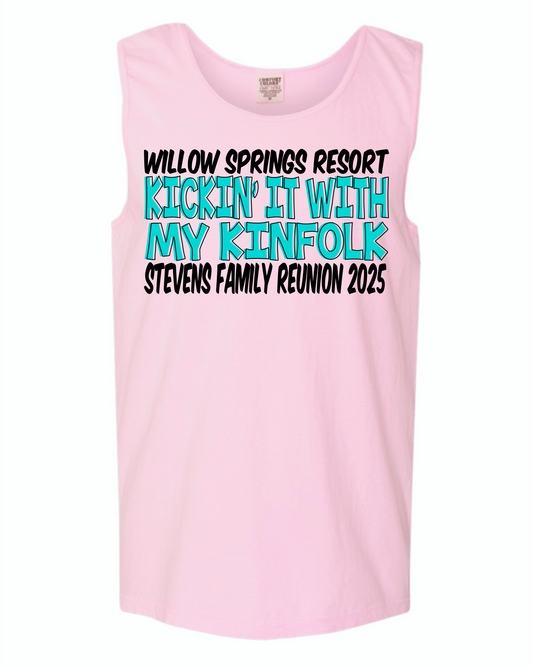 Stevens family reunion 2025 tank tops