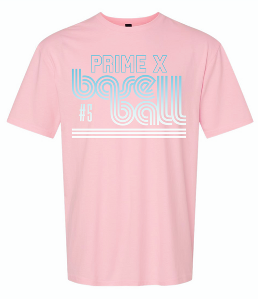 Faded prime X baseball