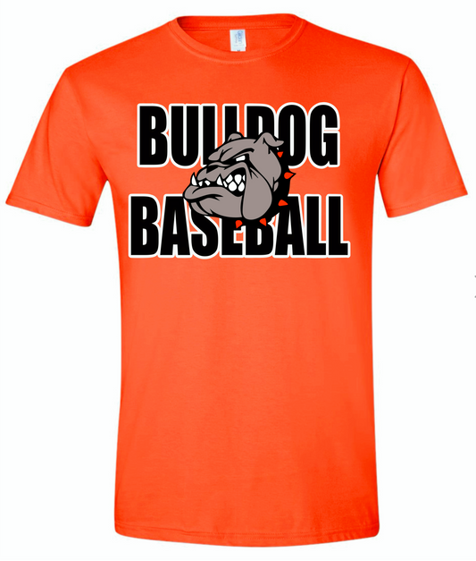 Orange Bulldog Baseball.