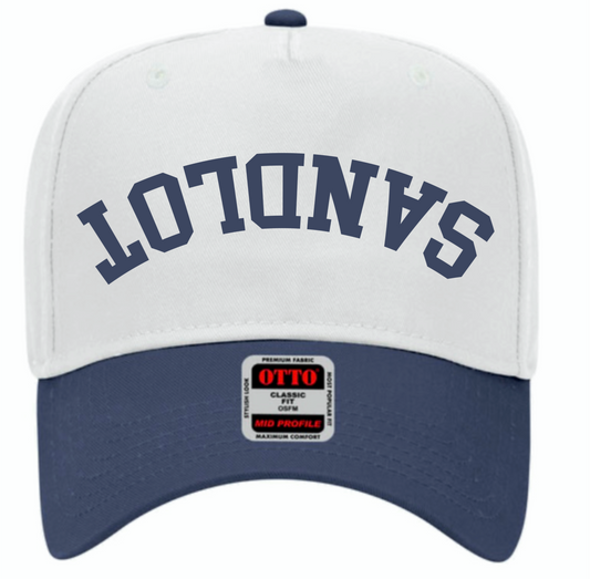 Sandlot navy embroidered hat