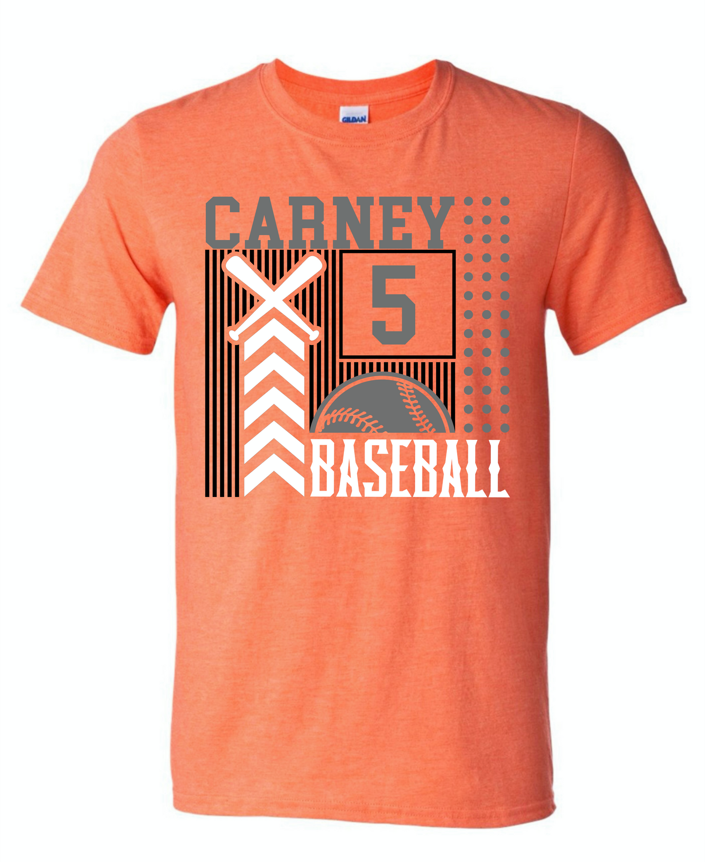 Carney baseball number