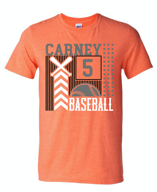 Carney baseball number