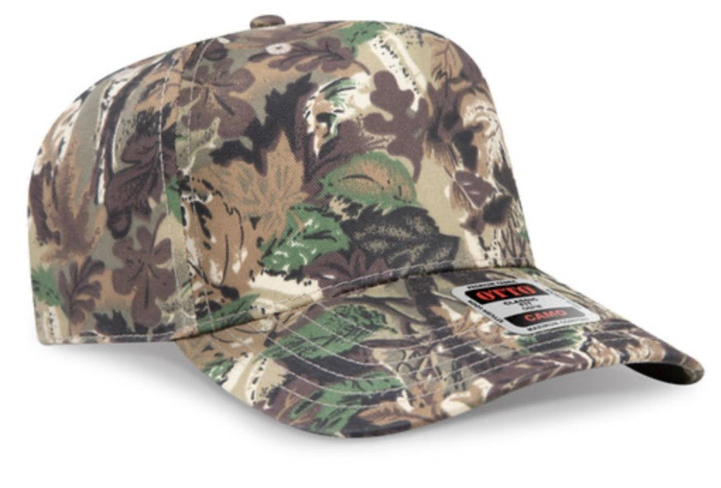 Full camo Game day embroidery hat