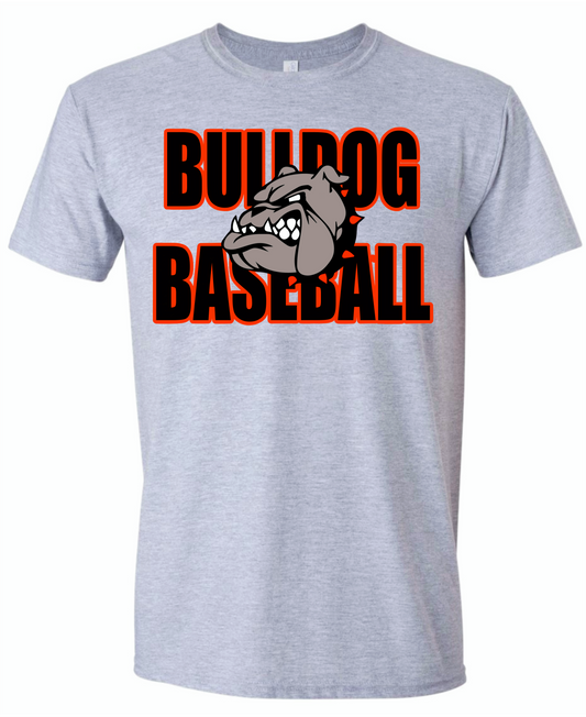 Grey Bulldog Baseball.