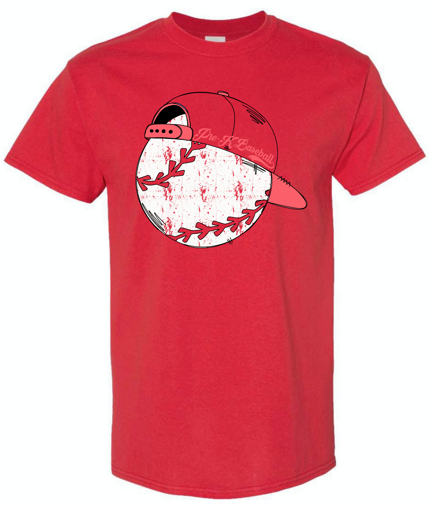 Pre K baseball day shirts