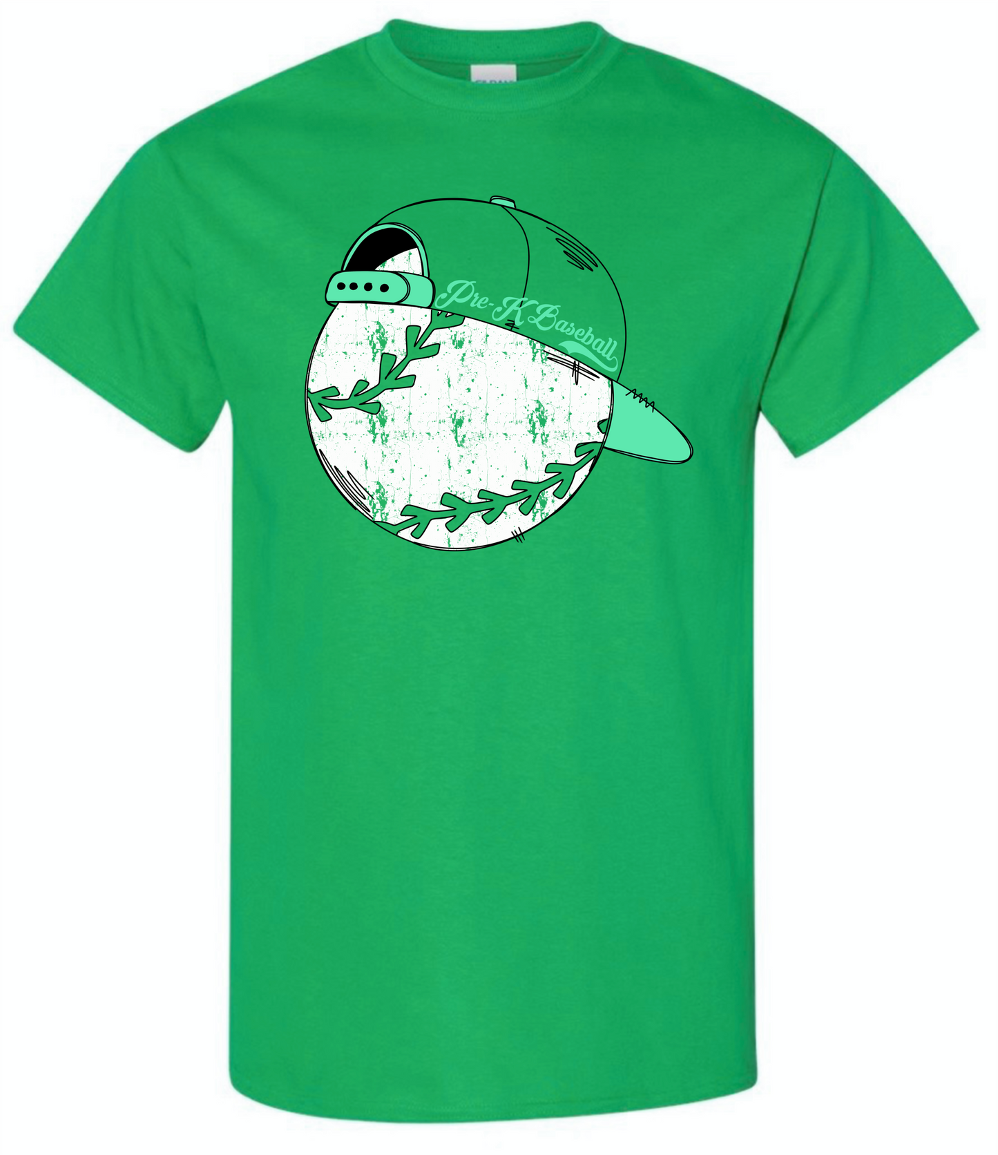 Pre K baseball day shirts
