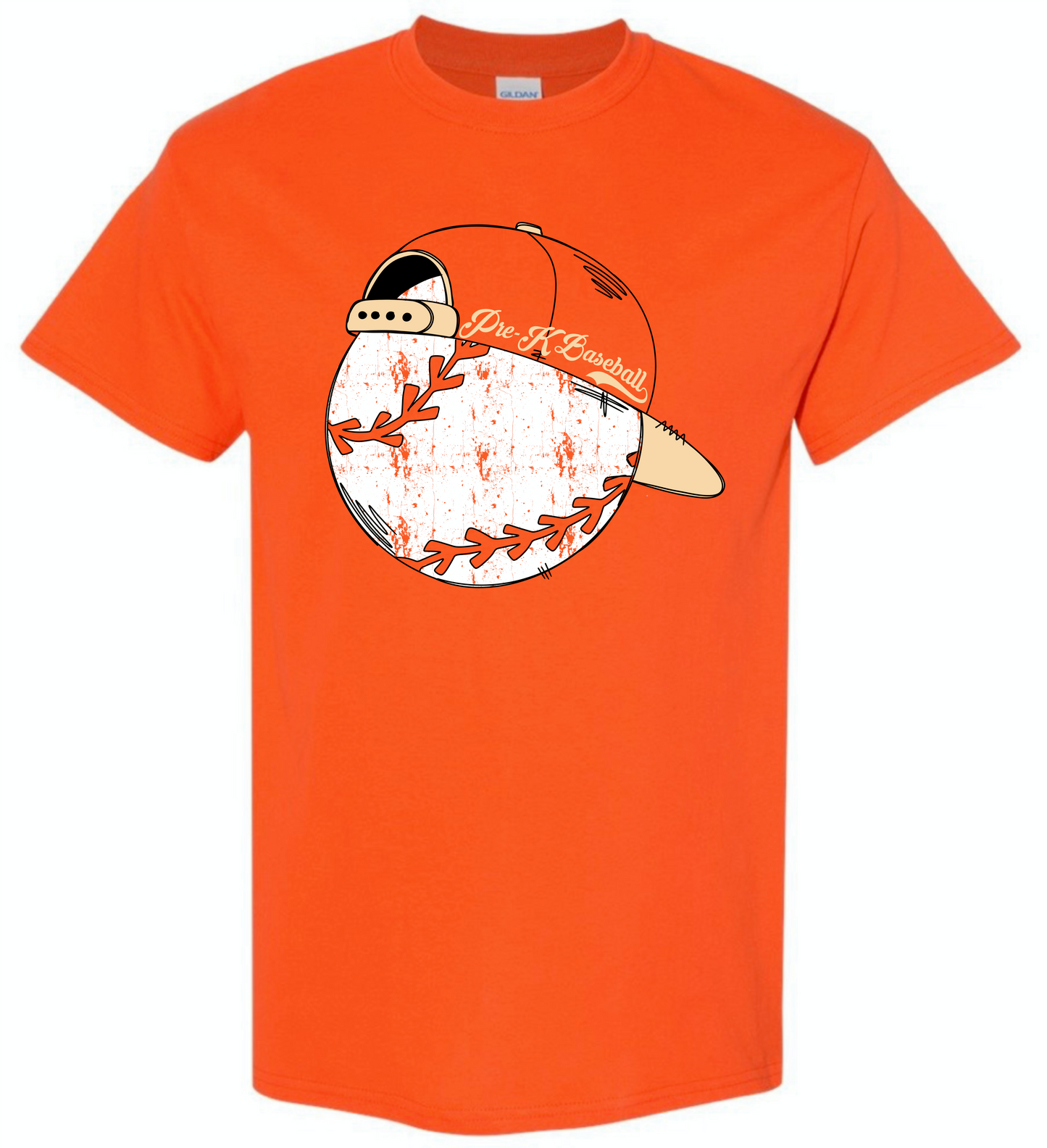 Pre K baseball day shirts