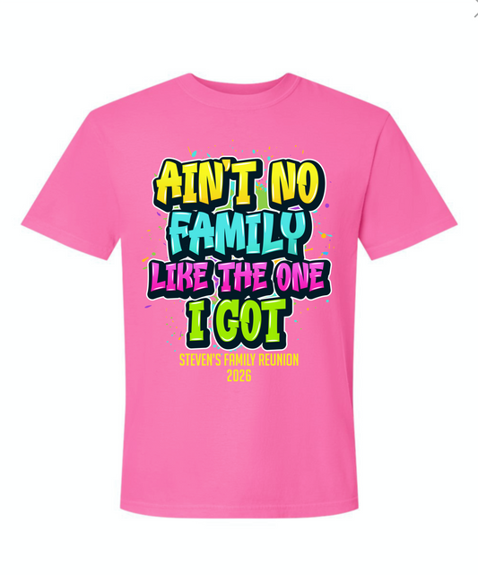 Steven’s Family Reunion t-shirt